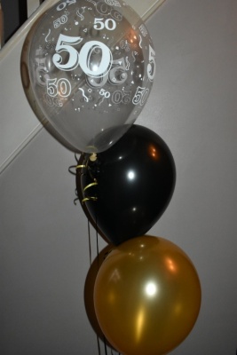 50 Black and Gold Decoration