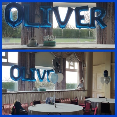 Oliver Large Foil Letters