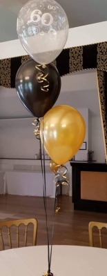 60th Balloon Decoration