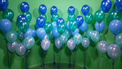 Blue Balloon Decorations