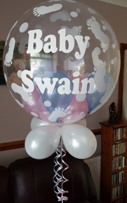 Personalised Bubble Balloon Baby Shower